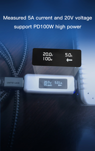 Vỏ Nhôm Cáp USB <span class=keywords><strong>3</strong></span>.2 Gen2 Type C Bện Nylon Sang Type C Hỗ Trợ Cáp Loại C Tốc Độ Dữ Liệu Video Âm Thanh 4K 60Hz 10Gbps - Product Image 5