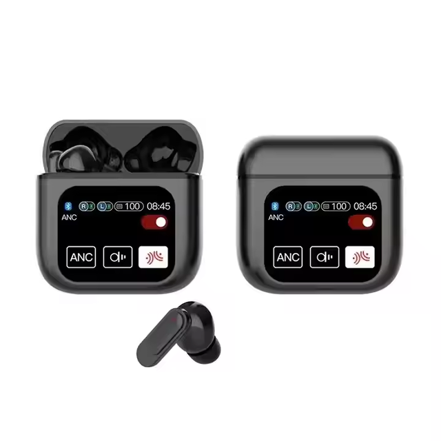 SE60 V5.3 Earphones True Wireless Stereo Headset Sports Touch Screen ANC Enc Noise Cancelling Headphones Low Latency Earbuds