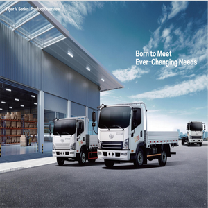 New Diesel Van <b>10</b> Ton Cargo Truck <b>12</b> Wheels Excellent Price Rear Camera Euro 5 Emission Standard Left Steering for Light Truck - Product Image 2