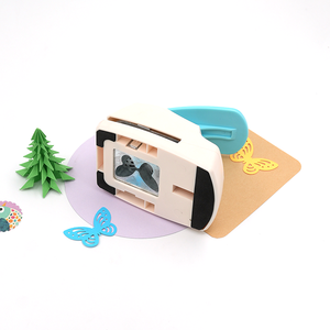 Perforateur de papier artisanal multi-détails KAMEI en forme de cœur de papillon avec métal + ABS, tailles 1,5 po et 2 po pour la décoration de bureau/usine - Product Image 5