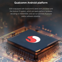 Télécommande Skydroid G20, portée 30 km, double bande 2.4G/5.8G, code fixe, étanche pour drone