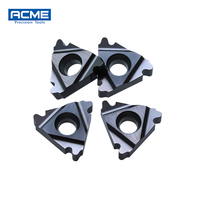 RD Thread Inserts 16ER-8RD 16IR-10RD DIN405 Full Tooth PVD Tungsten Carbide Below HRC40 Hardness OEM Threading CNC Lathe Inserts