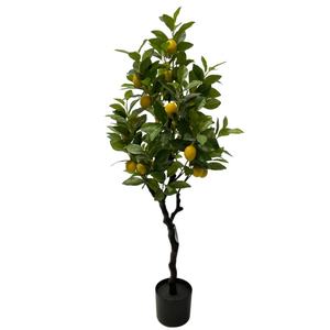 Collection de décorations de jardin modernes personnalisées de verdure tropicale résistante aux UV haute usine de citronniers artificiels vivants en gros - Product Image 3