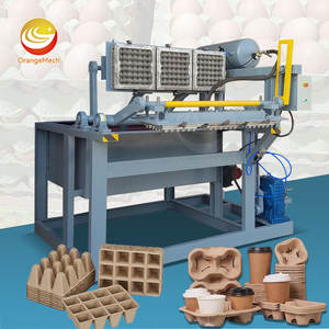 Machine <span class=keywords><strong>de</strong></span> fabrication <span class=keywords><strong>de</strong></span> plateaux à œufs et <span class=keywords><strong>de</strong></span> plateaux à pommes en carton recyclé ORME, 7000 pièces, prix compétitif - Product Image 1