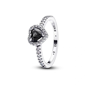 Cincin Oval Pita Hati Merah Muda Trendy Perak Sterling S925 Pan Jiadora dengan Aksen Emas, Hadiah Ulang Tahun Wanita Kelas Atas yang Unik - Product Image 6