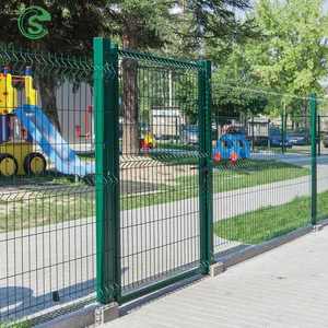 Clôture en treillis métallique 3D galvanisé de haute qualité, panneaux courbés, pour la sécurité du jardin - Product Image 4