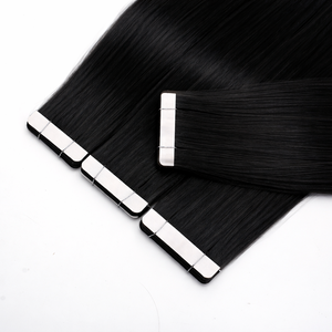 เทปต่อ<span class=keywords><strong>ผม</strong></span>ตรงไร้รอยต่อ สีดำธรรมชาติ <span class=keywords><strong>ผม</strong></span>แท้แบบเรมี่ สำหรับใช้ในร้านเสริม<span class=keywords><strong>สวย</strong></span> - Product Image 4