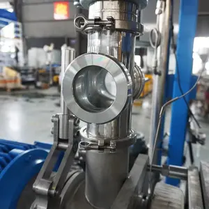 ईवा गोली बनाने की मशीन थर्मोप्लास्टिक टीपीआर टीपीई ग्रेन्युल एक्सट्रूडर मशीनरी पानी के नीचे काटने की प्रणाली