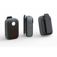 5.4 nirkabel 3W IPX7 luar ruangan Mini Speaker jepit yang dapat dipakai dengan mikrofon bawaan