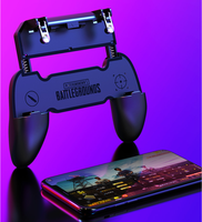 INNOPRO K21 untuk Trigger Gamepad dengan Tombol yang Dapat Diprogram dan Penyangga Ponsel untuk Android/iPhone Mobile