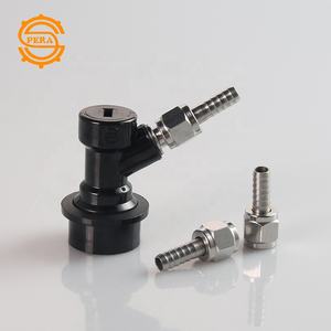 Homebrew CorneliusType Poteau de verrouillage à bille et filetage femelle Gaz + liquide 19/32 "-18 Serrure à bille et connecteur - Product Image 1