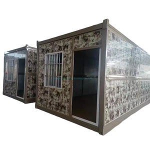 <span class=keywords><strong>Maison</strong></span> pliable portable étanche de 20 pieds, préfabriquée, type mini-conteneur avec structure en acier pour une habitation à long terme et une <span class=keywords><strong>location</strong></span> à court terme - Product Image 1