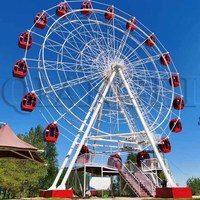 Grande Roue d'Observation Géante pour Parc d'Attractions Extérieur, 30/42/50/65/88/120m, Fabricant, à Vendre