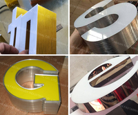 Bobines de profilés en aluminium prélaqué pour enseignes publicitaires LED, lettres 3D, bande lumineuse en aluminium pour caisson lumineux LED