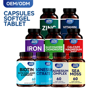 Capsule di Olio di Pesce per Adulti OEM 1000mg Omega-3 DHA Integratore Naturale per la Salute del Cervello Migliora l'Immunità 60 Capsule - Product Image 5