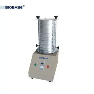 具有不同尺寸筛网和标准盖子和底座的BIOBASE实验室筛BK-TS200