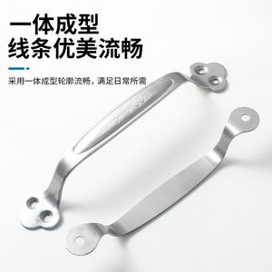 Ieku Cabinet Door Handle Stainless Steel Bar Shape Antirust Surface Decoration - Product Image 5