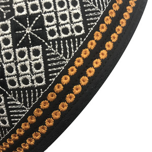 Cappelli Etnici Musulmani per Uomo, Moda Medio Orientale, Turbanti Ricamati Stile Turco e Saudita, Abbigliamento Islamico, Copricapo da Preghiera Maschile - Product Image 6