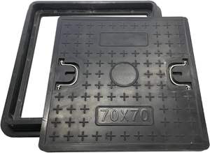 BMC 복합 수지 사각 및 원형 하수구 배수구 커버 맨홀 커버 - Product Image 3