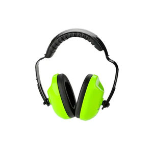 Protector facial <span class=keywords><strong>transparente</strong></span> <span class=keywords><strong>de</strong></span> material PVC montado en la cabeza personalizado con <span class=keywords><strong>casco</strong></span> con orejeras - Product Image 4