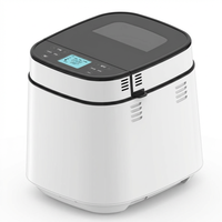 Panificadora Eléctrica Grande para Familias, 1150g, con Báscula Integrada, Dispensador Doble, Pantalla Táctil, 25 Programas, Liberación Automática de Levadura y Frutos Secos, para el Hogar