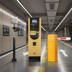 Sistema de Acceso Inteligente Personalizable para Estacionamiento, Barrera Automática con Reconocimiento de Matrículas y Kiosco de Pago de Autoservicio - Product Image 1