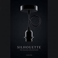 Kit de suspension industrielle vintage réglable avec cordon, support de câble et douille E27, luminaire suspendu pour plafond, support de lampe E27