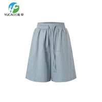 Ensemble short 2 pièces décontracté jaune moutarde pour femme avec logo personnalisé, imprimé léopard tendance en lin/coton, streetwear à manches courtes