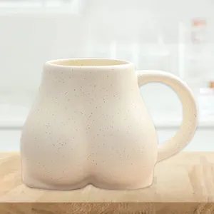 JTX046 nouveauté personnalisée tasses en céramique corps de femme drôle fesses forme de fesses tasse à café lait tasse Table à manger tasse Sculpture