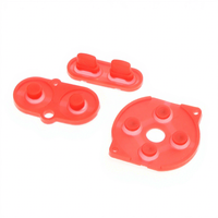 Coussinets de boutons en silicone conducteur pour manette GBC Game Boy Color