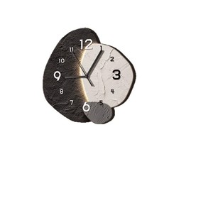 Orologio <span class=keywords><strong>da</strong></span> <span class=keywords><strong>Parete</strong></span> Analogico Silenzioso in <span class=keywords><strong>Stile</strong></span> <span class=keywords><strong>Vintage</strong></span>, Senza Cornice, con Motivo Still Life per Soggiorno e Ristorante, in 'Porcellana Cristallina' - Product Image 5