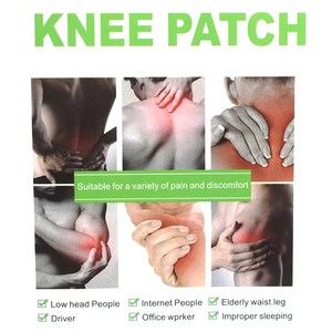 2024 핫 세일 12 패치 허브 쑥 성분 무릎 통증 패치 무릎 석고 - Product Image 4