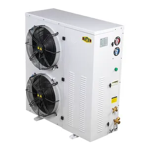 冷蔵室低温用10HP商用コンデンサーユニットスクロールコンプレッサー付き2ブロワーZF34KQE