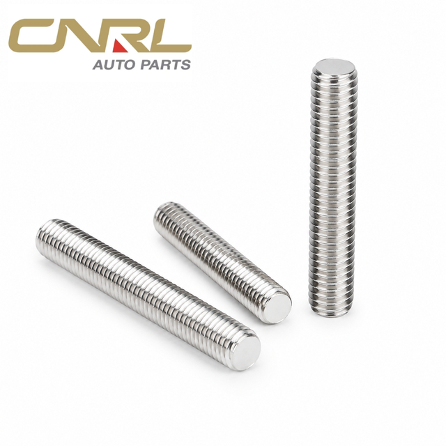Stainless Steel 304 Threaded Rod DIN975 Carbon Galvanized Full Length Stud Bolt M8 M10 A2 70 ANSI B18 31 2 Metric Bar