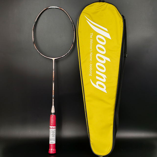 Joobong Pro Win 2 High Quality Carbon Graphite Badminton Racket 29lbs 3U Defensive Type Wholesale Price Training Carbon Fiber