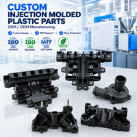 Layanan Cetakan Injeksi Plastik Kustom Produsen Suku Cadang Plastik OEM Presisi Prototipe ABS PC Produksi Massal Suku Cadang Otomotif Medis