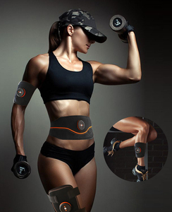 Toptan 5-in-1 EMS fizyoterapi ayarlanabilir vücut masajı elektrik Ab eğitmen elektronik darbe onlarca birim kas kas geliştirme kemeri - Product Image 4