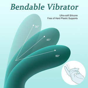G-Spot <strong>Vibrator</strong> Dildo 10 Vibration Modes Soft Silicone App-Controlled Waterproof USB Rechargeable Clitoral Anal Stimulation - Product Image 3