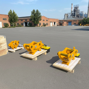 Acoplador Rápido Universal Amarillo para Excavadora con Rodamiento para Komatsu 45-50T, Acoplador Hidráulico de Cambio Rápido - Product Image 1