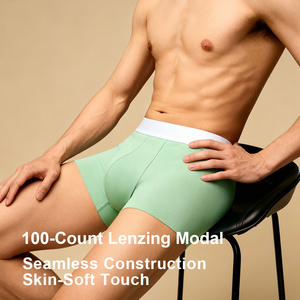 Mutande Senza Cuciture da Uomo Shanhao OEM in Modal Lenzing 100S, Slip Ultra-sottili ad Alte Prestazioni con Taglio Laser - Product Image 2