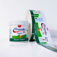 Rouleau d'étiquette d'emballage auto-adhésif étanche personnalisé étiquette privée étiquettes de supplément de vitamine pour boîte d'emballage alimentaire