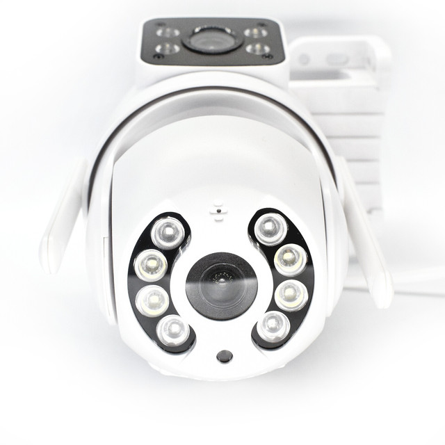 Security Camera HD 1080P 360° Dual Lens Surveillance Camera Cctv Wifi Camera for Household Monitoring Bidirectional Voice