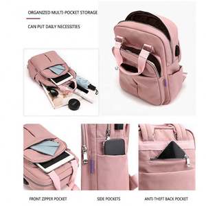 Nouveauté 2026 : Sac à dos multifonction tendance grande capacité avec port USB pour ordinateur portable, idéal pour l'école, les voyages et comme cadeau. - Product Image 2