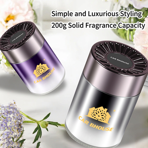 Ambientador Sólido para Auto con Aroma Floral de Larga Duración (30-60 Días), Metálico, Sin Necesidad de Electricidad, para Interiores de Automóviles - Product Image 5