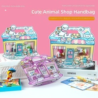 Sacs cadeaux de Noël personnalisables et durables, imprimés en couleur, motif dessin animé mignon, pour bonbons et snacks, sacs pour enfants de maternelle