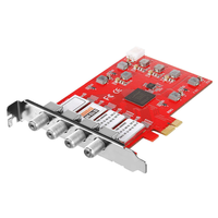 Carte PCIe 6909-X V2 DVB-S2X/S2/S Octa 8 Tuner, carte récepteur satellite FTA pour serveur de tête de réseau IPTV et streaming IPTV
