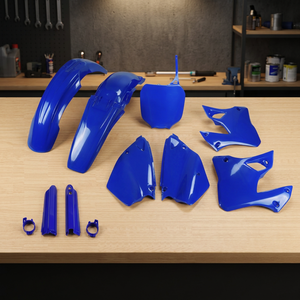 XFUN Blue 089 Kit completo di plastica per Yamaha YZ 250 2000-2001 accessori moto italia - Product Image 3