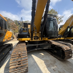 Excavatrice d'occasion CAT 336D2L d'origine japonaise, faible nombre d'heures de fonctionnement, bien entretenue, machine de terrassement robuste d'occasion, en stock 349 - Product Image 2