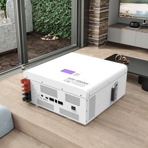 Batería Lifepo4 de 25.6v y 100ah, Batería de Fosfato de Hierro y Litio para Sistema Solar/Caravana/Barco/Carritos de Golf - Product Image 1