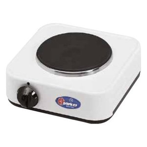 Placa eléctrica 1 zona (D14.5cm) 5318P Blanca PFO18PB (23x23x10cm) 1000W - Product Image 1
